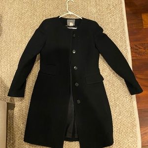 J.Crew Black Coat